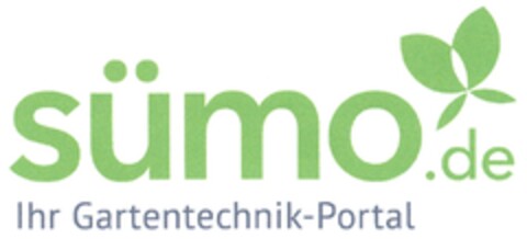 sümo.de Ihr Gartentechnik-Portal Logo (DPMA, 17.01.2014)