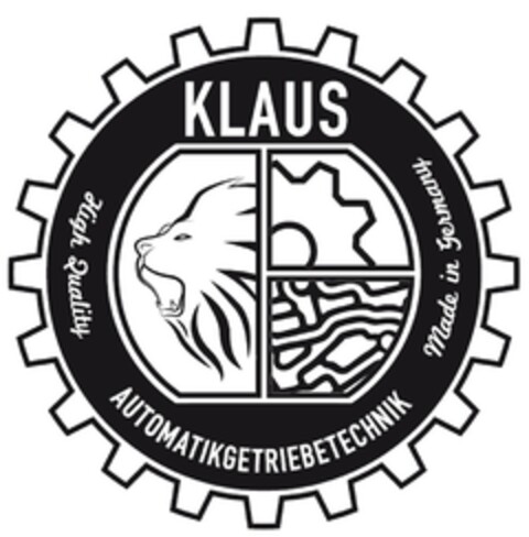 Klaus Automatikgetriebetechnik High Quality Made in Germany Logo (DPMA, 05.08.2015)