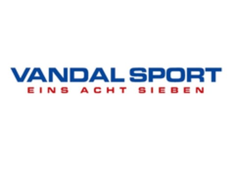 VANDAL SPORT EINS ACHT SIEBEN Logo (DPMA, 10.08.2016)