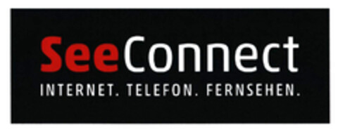 SeeConnect INTERNET. TELEFON. FERNSEHEN. Logo (DPMA, 17.09.2019)