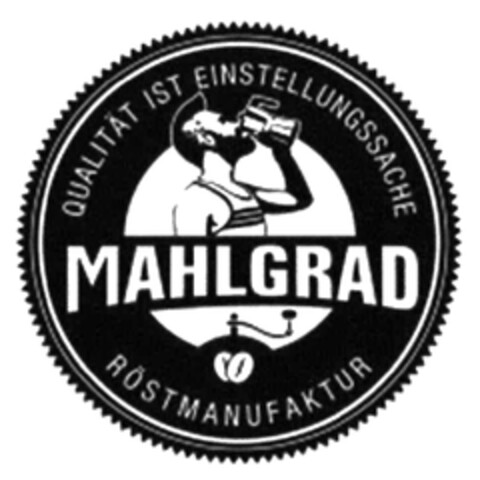 QUALITÄT IST EINSTELLUNGSSACHE MAHLGRAD RÖSTMANUFAKTUR Logo (DPMA, 12.05.2021)