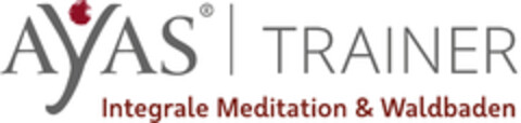 AYAS | TRAINER Integrale Meditation & Waldbaden Logo (DPMA, 08.03.2021)