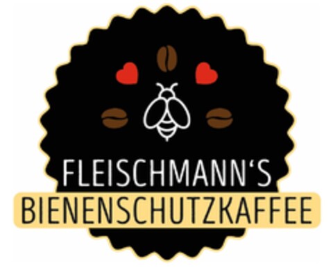 FLEISCHMANN´S BIENENSCHUTZKAFFEE Logo (DPMA, 25.01.2022)