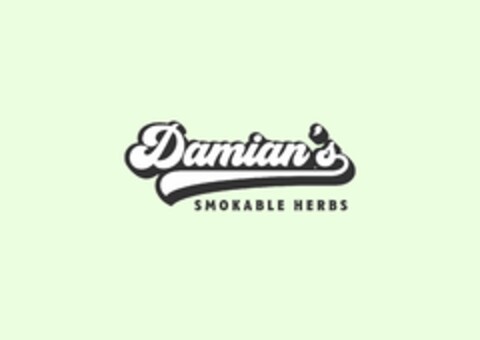 Damian's SMOKABLE HERBS Logo (DPMA, 10/13/2024)