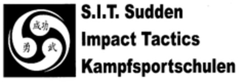 S.I.T. Sudden Impact Tactics Kampfsportschulen Logo (DPMA, 09.10.2002)