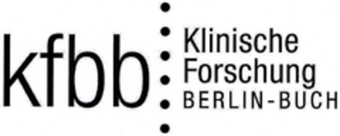 kfbb Klinische Forschung BERLIN-BUCH Logo (DPMA, 01/09/2003)