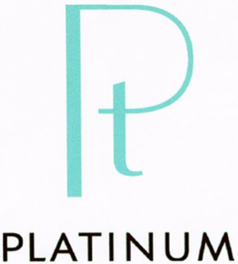 Pt PLATINUM Logo (DPMA, 22.01.2004)