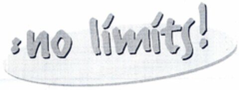 no limits! Logo (DPMA, 22.04.2005)