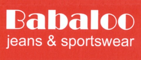 Babaloo jeans & sportswear Logo (DPMA, 03.02.2006)