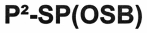 P2-SP(OSB) Logo (DPMA, 04/10/2006)