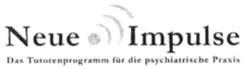 Neue Impulse Das Tutorenprogramm für die psychiatrische Praxis Logo (DPMA, 29.06.2007)