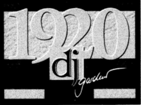 1920 dj gardeur Logo (DPMA, 01/18/1996)