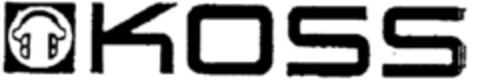 KOSS Logo (DPMA, 25.04.1996)