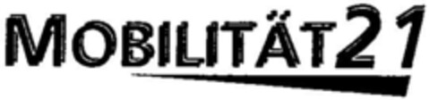 MOBILITÄT21 Logo (DPMA, 14.11.1996)