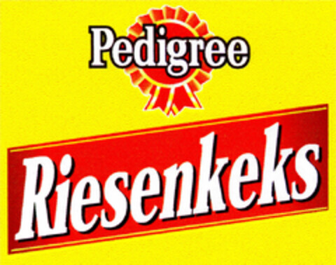 Pedigree Riesenkeks Logo (DPMA, 18.11.1998)