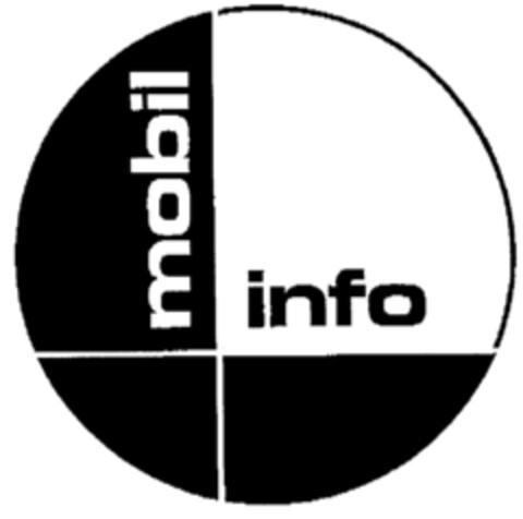 mobil info Logo (DPMA, 16.04.1999)