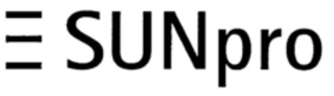 SUNpro Logo (DPMA, 07/07/1999)