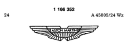 ASTON MARTIN Logo (DPMA, 31.01.1989)