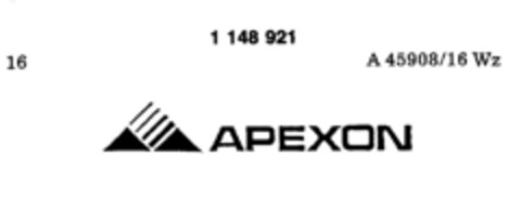 APEXON Logo (DPMA, 17.02.1989)