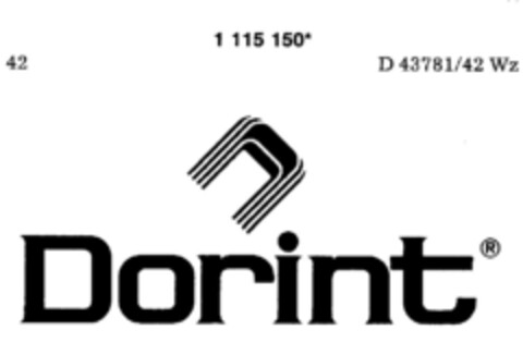 Dorint Logo (DPMA, 17.09.1987)