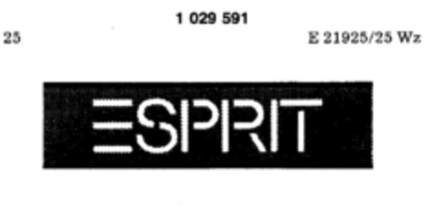 ESPRIT Logo (DPMA, 17.12.1980)