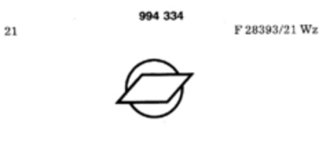 994334 Logo (DPMA, 18.11.1978)