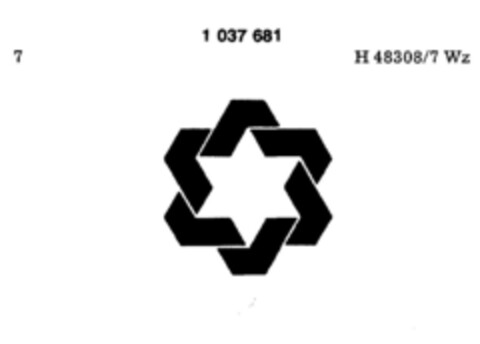 1037681 Logo (DPMA, 12/23/1980)