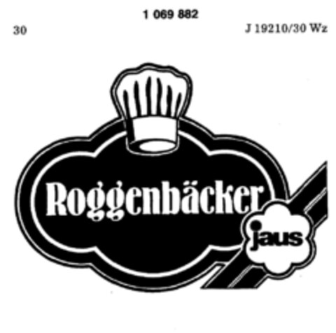 Roggenbäcker jaus Logo (DPMA, 26.05.1984)