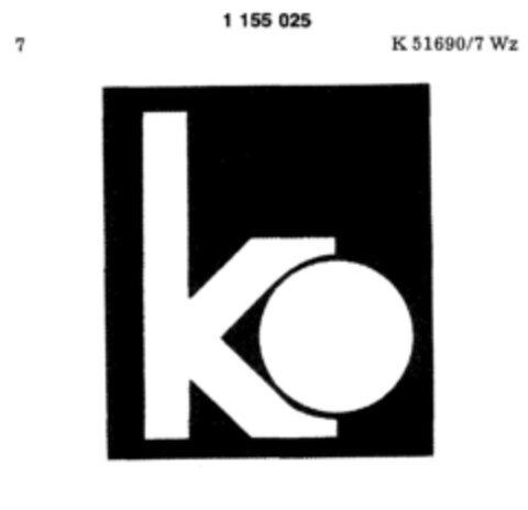 ko Logo (DPMA, 11.09.1987)