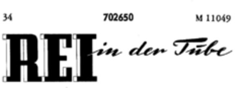 REI in der Tube Logo (DPMA, 09.05.1956)