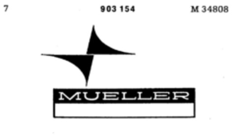MUELLER Logo (DPMA, 29.09.1971)