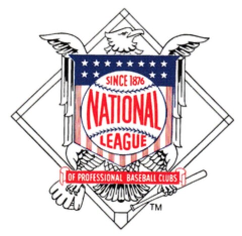 NATIONAL LEAGUE Logo (DPMA, 15.02.1988)