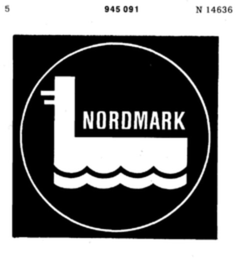 NORDMARK Logo (DPMA, 20.08.1975)