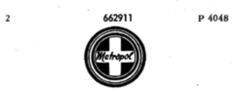 Metropol Logo (DPMA, 01/16/1954)