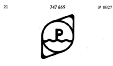 P Logo (DPMA, 23.10.1959)