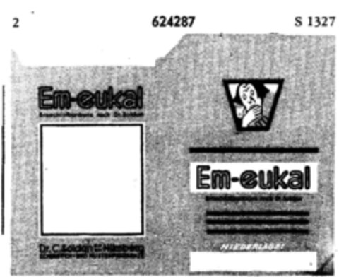 Em-eukal Bronchialbonbons Logo (DPMA, 03.02.1951)