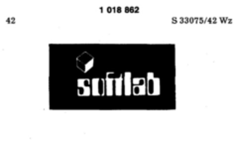 softlab Logo (DPMA, 03/22/1979)