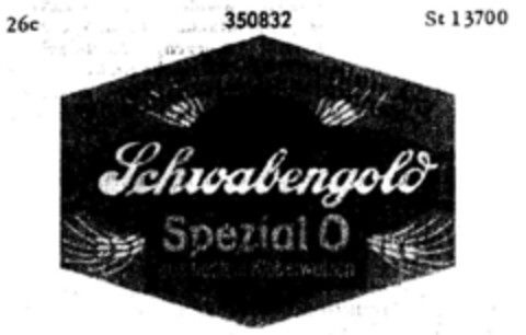 Schwabengold Spezial O Logo (DPMA, 06/27/1925)