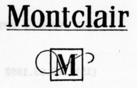 Montclair M Logo (DPMA, 07.05.1990)