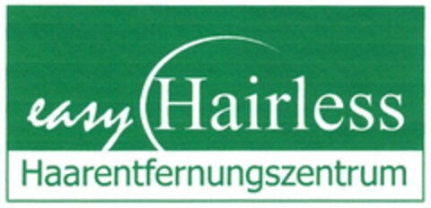 easy Hairless Haarentfernungszentrum Logo (DPMA, 05.09.2008)