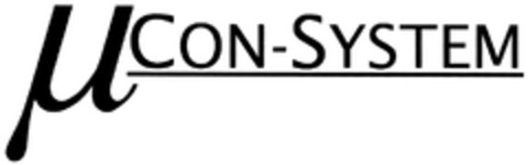 µCON-SYSTEM Logo (DPMA, 08.08.2013)