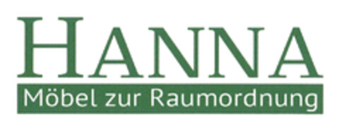 HANNA Möbel zur Raumordnung Logo (DPMA, 20.10.2018)