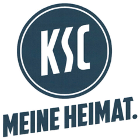 KSC MEINE HEIMAT. Logo (DPMA, 08/20/2019)