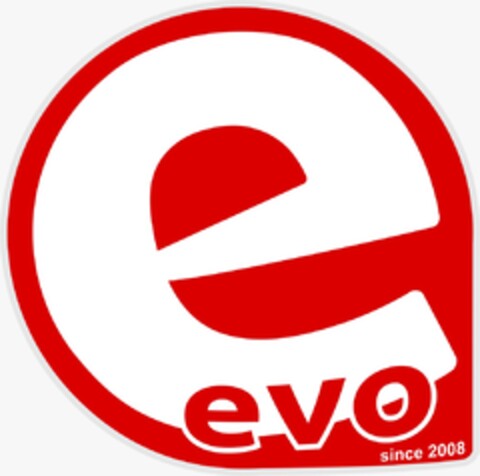 e evo since 2008 Logo (DPMA, 04.06.2020)