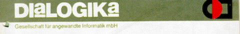DIaLOGIKa Gesellschaft für angewandte Informatik mbH Logo (DPMA, 02.04.1982)