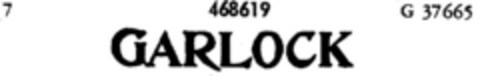 GARLOCK Logo (DPMA, 19.06.1934)