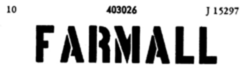 FARMALL Logo (DPMA, 20.02.1929)