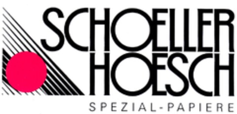 SCHOELLER HOESCH Logo (DPMA, 09.10.1991)