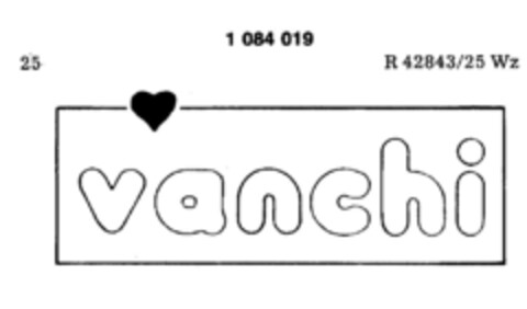 vanchi Logo (DPMA, 02/19/1985)