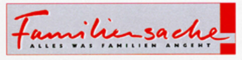 Familiensache Logo (DPMA, 08.06.2000)